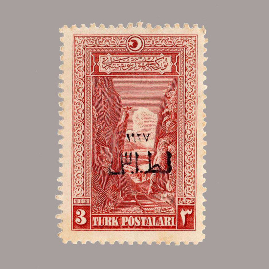 1927 BİRİNCİ İZMİR SÜRŞARJLI HATIRA PULLARI