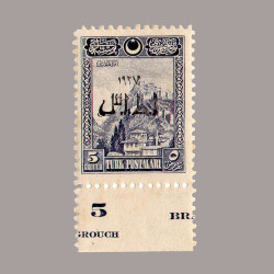 1927 BİRİNCİ İZMİR SÜRŞARJLI HATIRA PULLARI