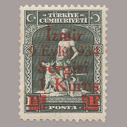 1934 İZMİR FUARI SÜRŞARJLI HATIRA PULLARI