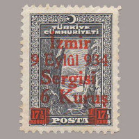 1934 İZMİR FUARI SÜRŞARJLI HATIRA PULLARI