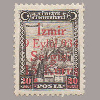 1934 İZMİR FUARI SÜRŞARJLI HATIRA PULLARI