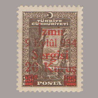 1934 İZMİR FUARI SÜRŞARJLI HATIRA PULLARI