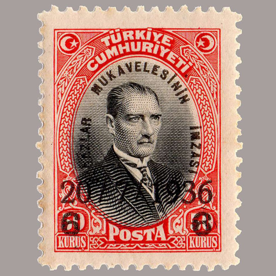 1936 BOĞAZLAR MUKAVELESİNİN İMZASI SÜRŞARJLI HATIRA SERİSİ