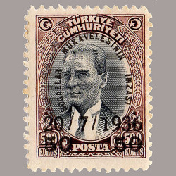 1936 BOĞAZLAR MUKAVELESİNİN İMZASI SÜRŞARJLI HATIRA SERİSİ