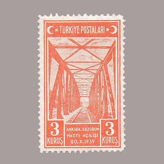 1939 ANKARA-ERZURUM DEMİRYOLU HATTININ AÇILIŞI