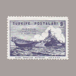 1946 MİSSOURİ ZIRHLISININ İSTANBUL ZİYARETİ