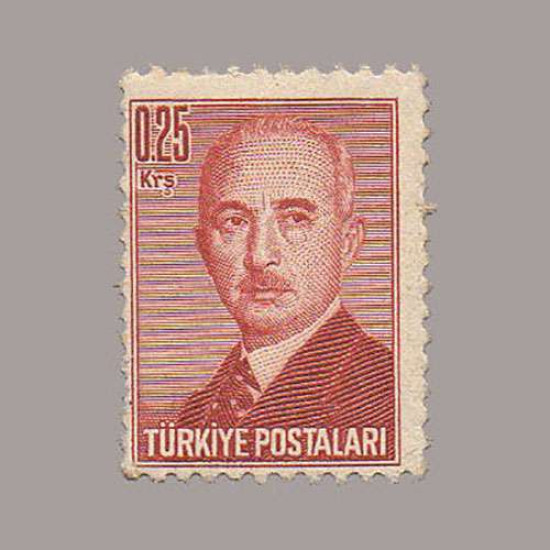 1948 LONDRA BASKISI İNÖNÜ PULLARI