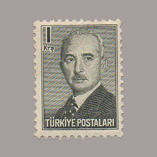 1948 LONDRA BASKISI İNÖNÜ PULLARI