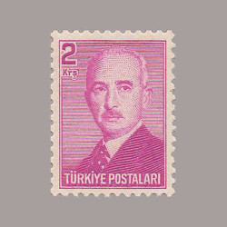 1948 LONDRA BASKISI İNÖNÜ PULLARI