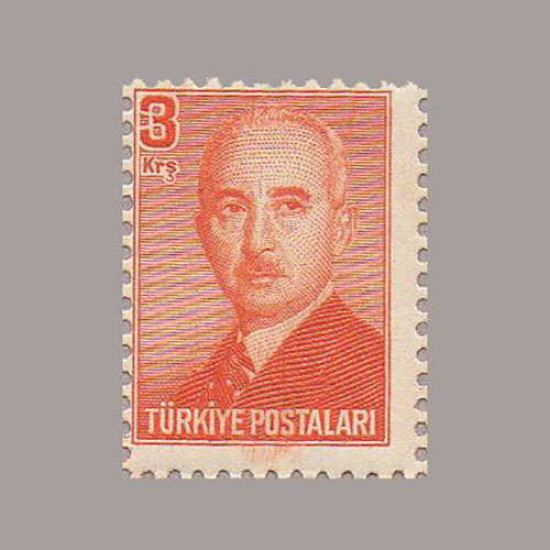 1948 LONDRA BASKISI İNÖNÜ PULLARI