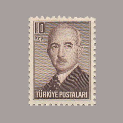 1948 LONDRA BASKISI İNÖNÜ PULLARI