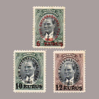 1940 İZMİR FUARI SÜRŞARJLI HATIRA PULLARI