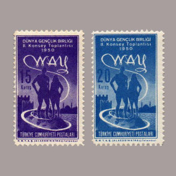 1950 DÜNYA GENÇLİK BİRLİĞİ II.KONSEYİ TOPLANTISI