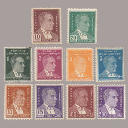 1950 BEŞİNCİ ATATÜRK SERİSİ (Kalın Kağıt)