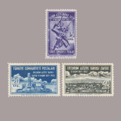 1952 ERZURUM AZİZİYE TABYASI ZAFER'nin  75.YILDÖNÜMÜ