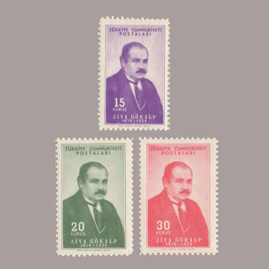 1954 ZİYA GÖKALP'ın VEFATININ 30.YILI