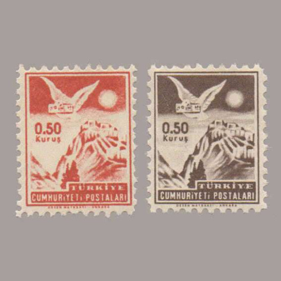 1954 ANKARA BASKISI (50 kuruluşluk)