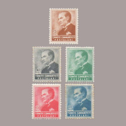 1955 ATATÜRK (Sola bakan Portre)