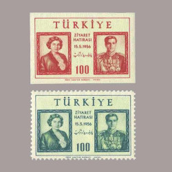 1956 İRAN ŞAH'nın TÜRKİYE ZİYARETİ