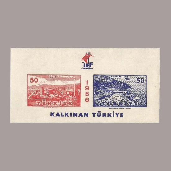 1956  25.İZMİR FUARI BLOKU