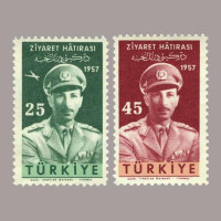 1957 AFGANİSTAN KRALI'nın  TÜRKİYE ZİYARETİ