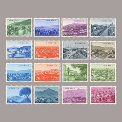 1958 ŞEHİRLER SERİSİ  (20 krş. ikinci 20 adet)