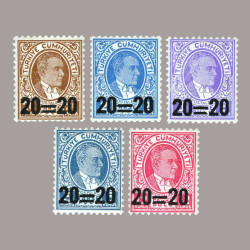 1959 SÜRŞARJLI POSTA PULLARI