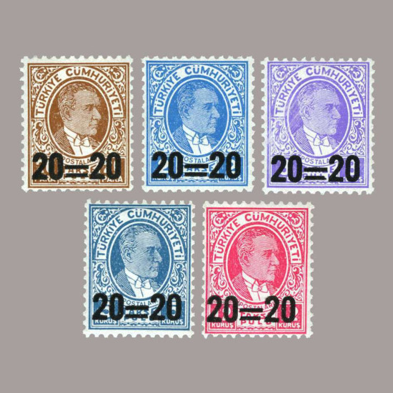 1959 SÜRŞARJLI POSTA PULLARI