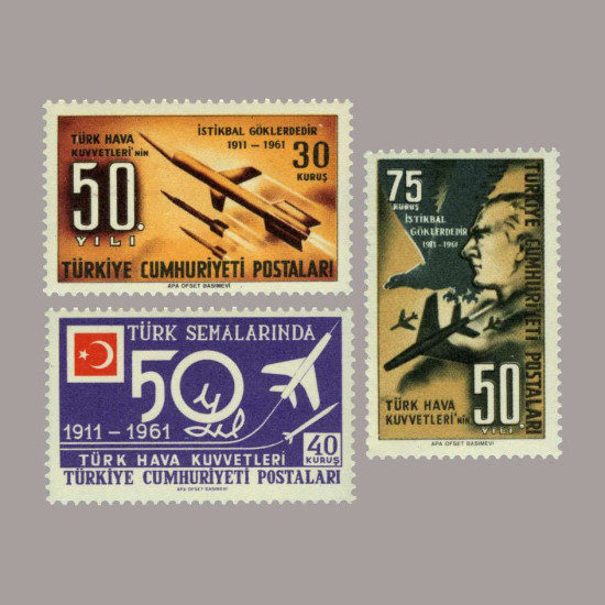 1961 TÜRK HAVA KUVVETLER'nin 50.YILI