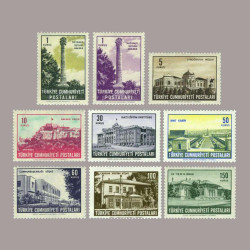 1963 RESİMLİ SÜREKLİ SERİ