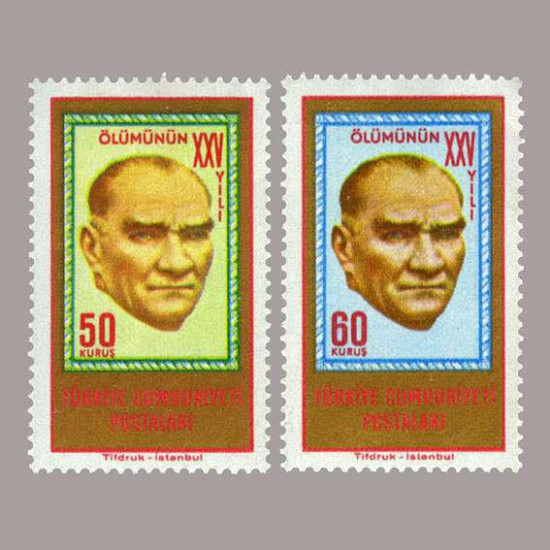 1963 ATATÜRK'ün VEFATININ 25.YILI