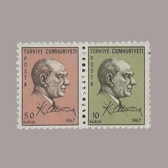 1967 PUL KARNELERİ POSTA PULLARI