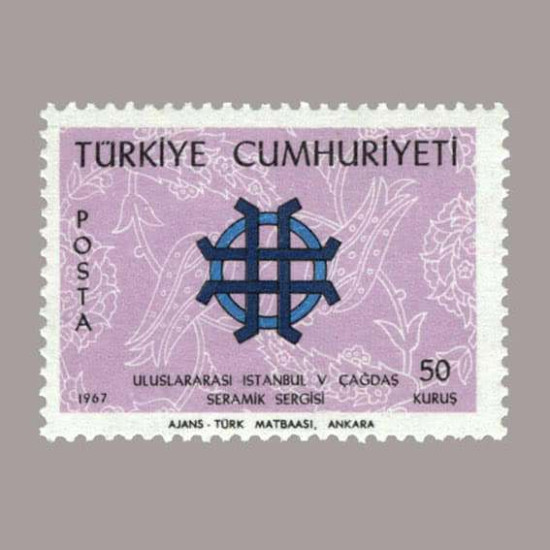 1967 İSTANBUL V.ÇAĞDAŞ SERAMİK SERGİSİ