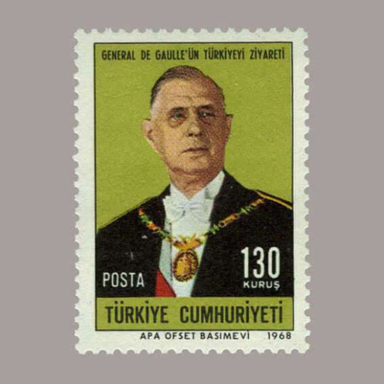 1968 DE GAULLE'ün TÜRKİYE ZİYARETİ