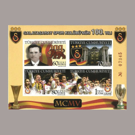 2005 GALATASARAY KLUBÜ'nün 100.YILI BLOKU I