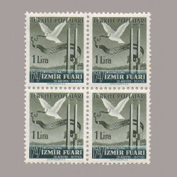 1947 İZMİR ENTERNASYONAL FUARI DÖRTLÜ BLOK