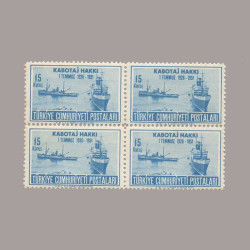 1951 KABOTAJ HAKKI'nın  25.YILDÖNÜMÜ DÖRTLÜ BLOK