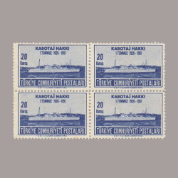 1951 KABOTAJ HAKKI'nın  25.YILDÖNÜMÜ DÖRTLÜ BLOK