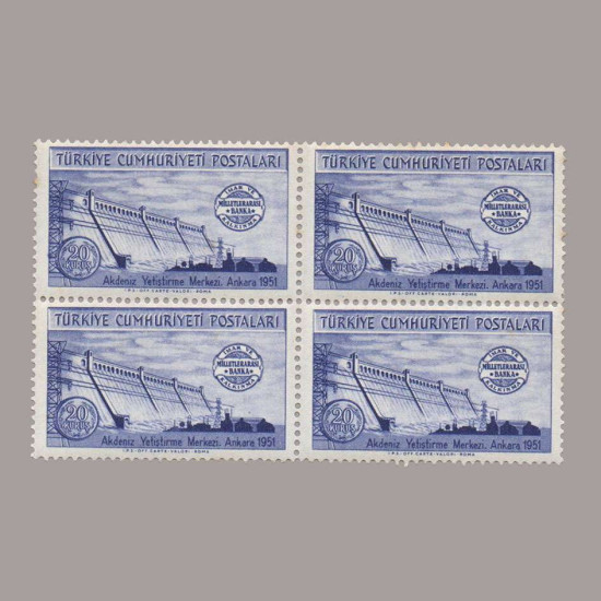 1952 B.M. AKDENİZ YERLEŞTİRME MERKEZİ (F.A.O) DÖRTLÜ BLOK