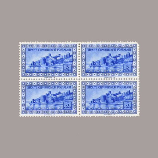 1953 İSTANBUL'un FETHİNİN 500.YILDÖNÜMÜ DÖRTLÜ BLOK