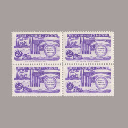 1954 AVRUPA KONSEYİ'nin 5.YILI DÖRTLÜ BLOK