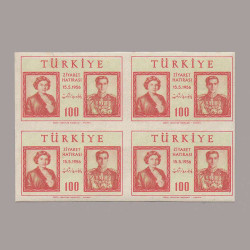 1956 İRAN ŞAH'nın TÜRKİYE ZİYARETİ DÖRTLÜ BLOK