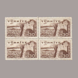 1957 BERGAMA KERMES OYUNLARI DÖRTLÜ BLOK