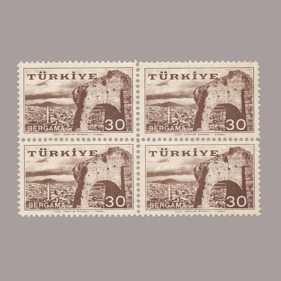 1957 BERGAMA KERMES OYUNLARI DÖRTLÜ BLOK