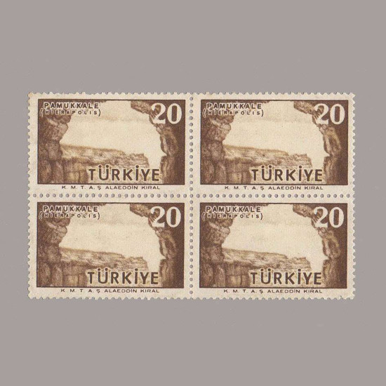 1958 PAMUKKALE TURİSTİK DÖRTLÜ BLOK