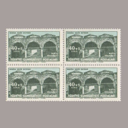 1960 MANİSA MESİR BAYRAMI DÖRTLÜ BLOK