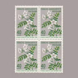 1960  İSTANBUL BAHAR BAYRAMI DÖRTLÜ BLOK