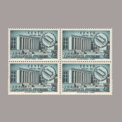 1961 CENTO IX. TOPLANTISI DÖRTLÜ BLOK