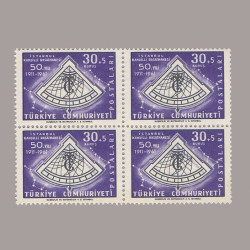 1961 KANDİLLİ RASATHANE'nin 50.YILI DDÖRTLÜ BLOK