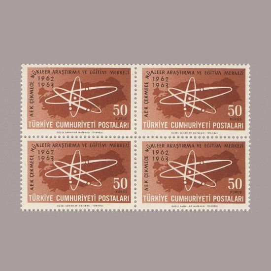 1963 NÜKLEER ARAŞTIRMA MERKEZİ'nin AÇILIŞININ 1.YILI DÖRTLÜ BLOK